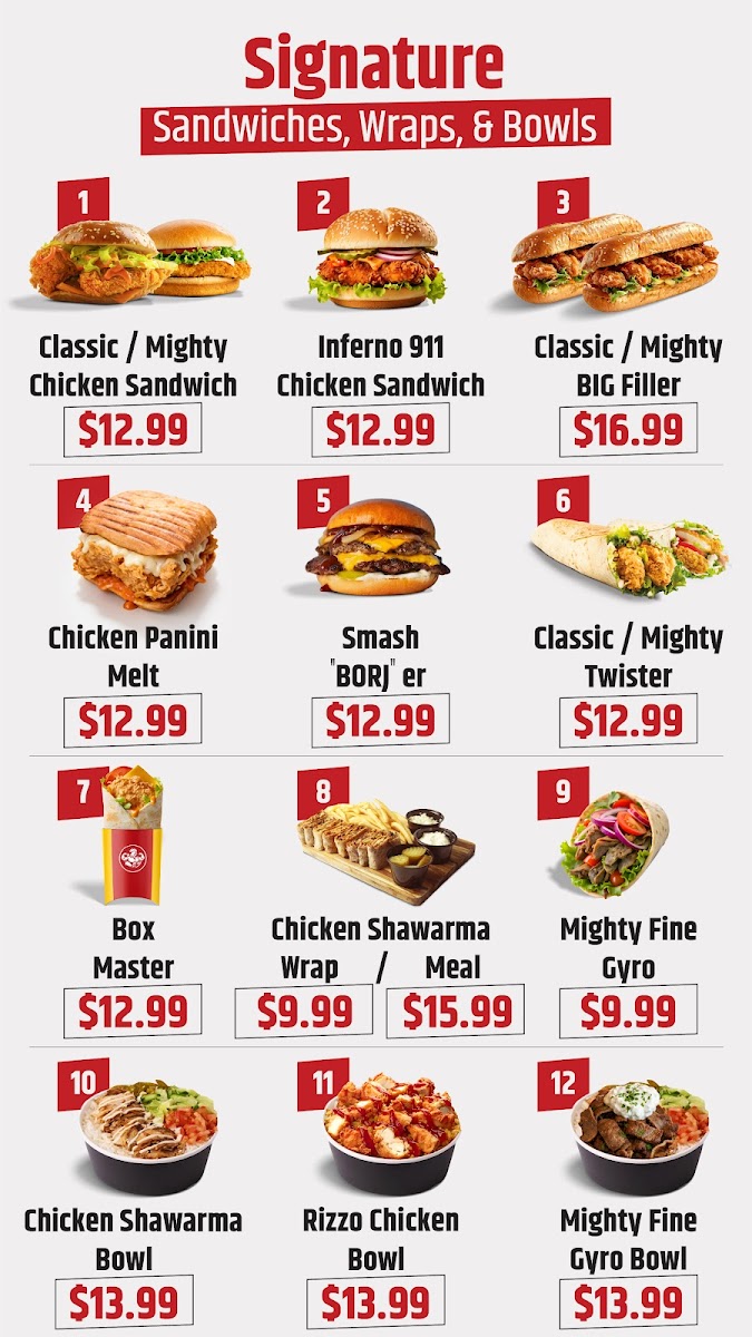 Mighty Halal Menu - Image 2