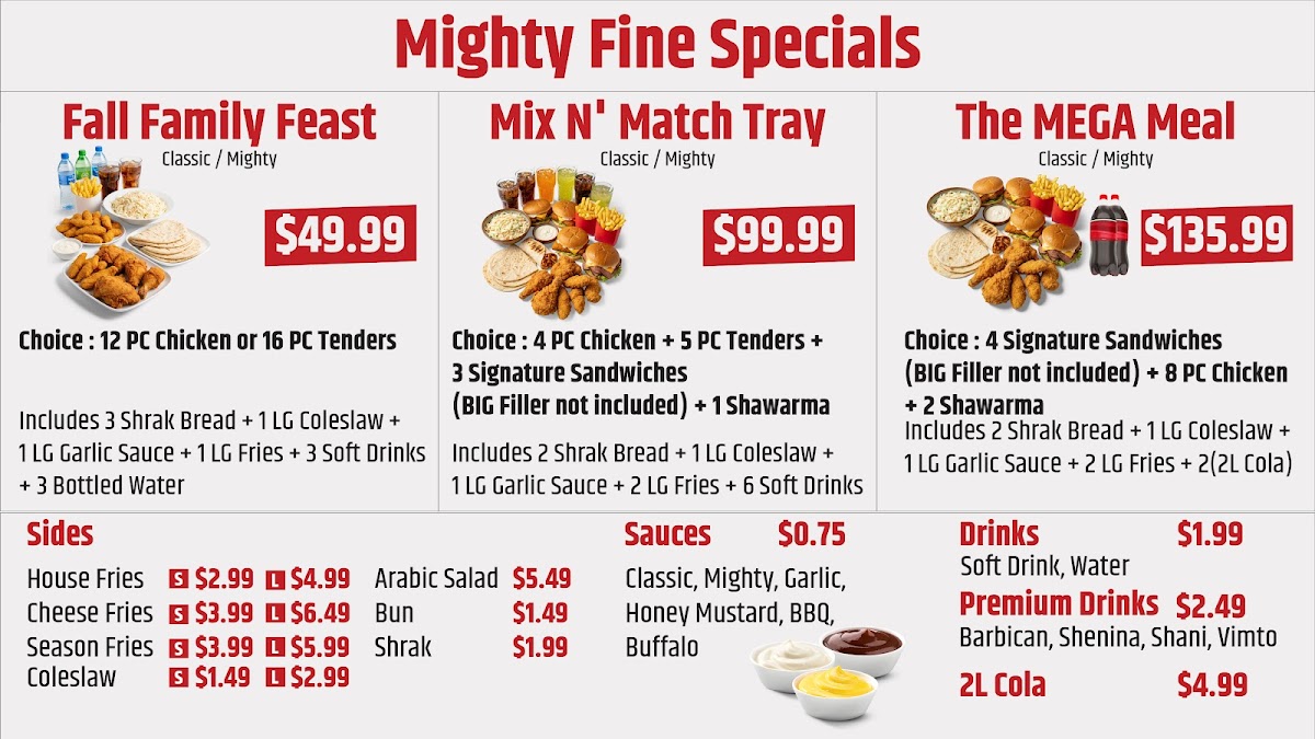 Mighty Halal Menu - Image 3