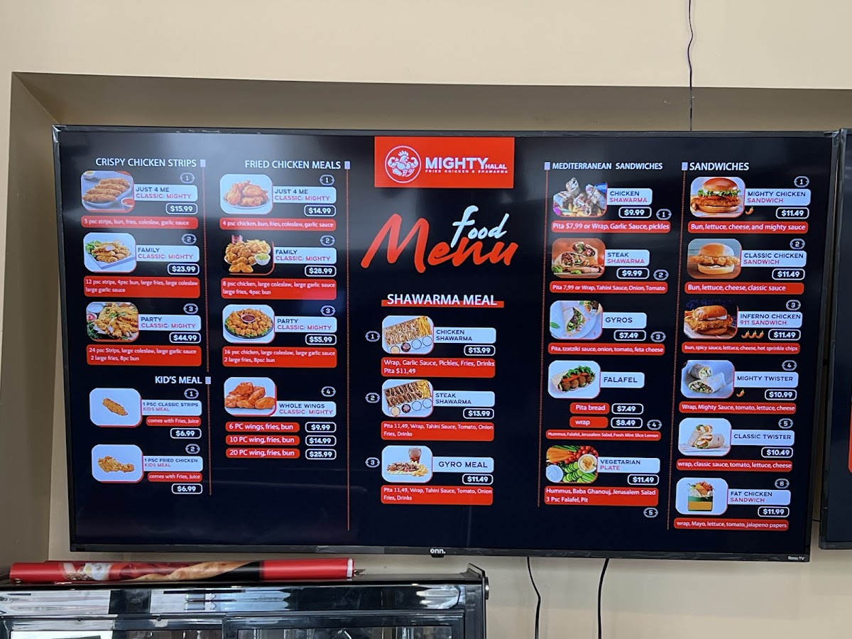 Mighty Halal Menu - Image 6